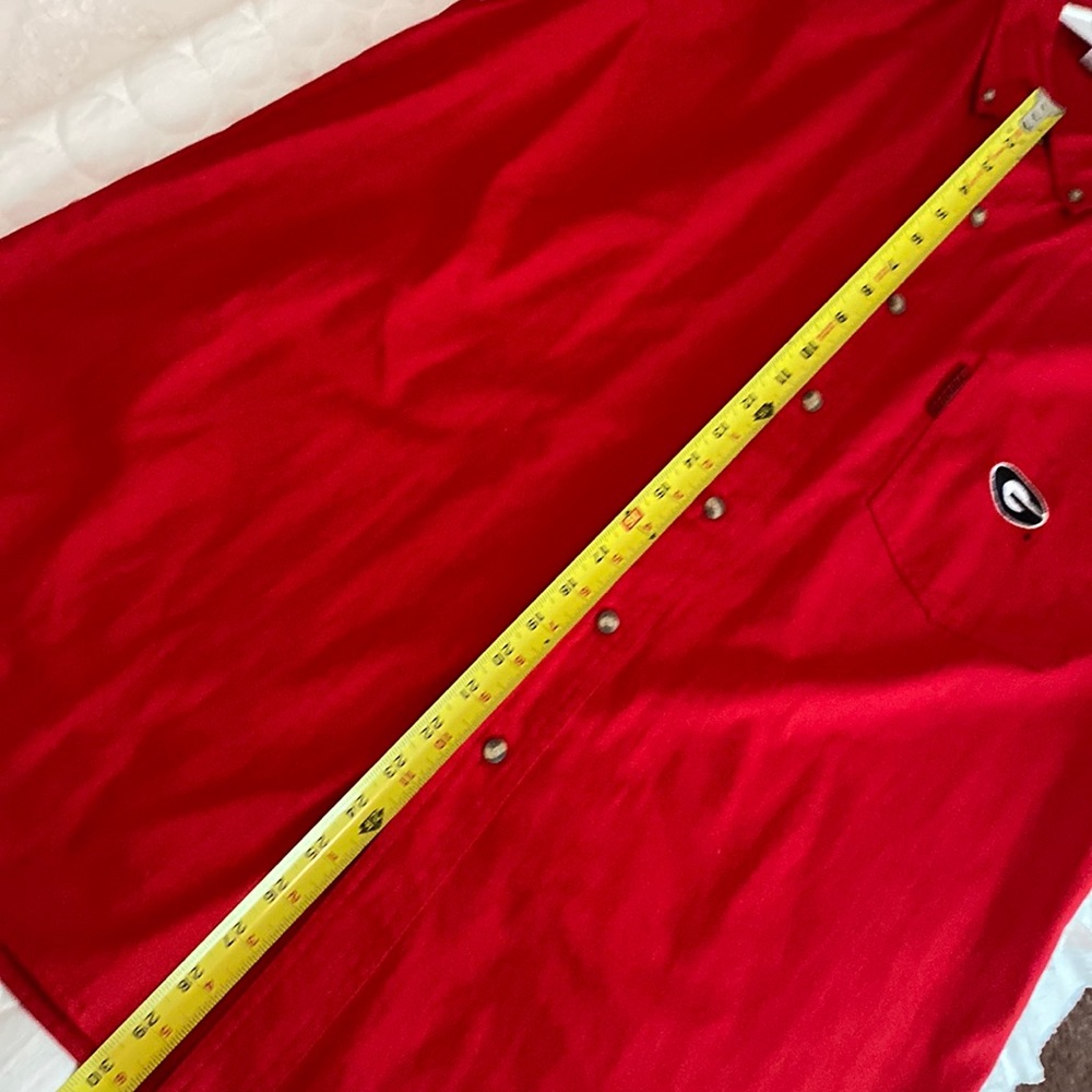 NWT - Red Oak - Collegiate licensed /Georgia -button down - Picture 11 of 14